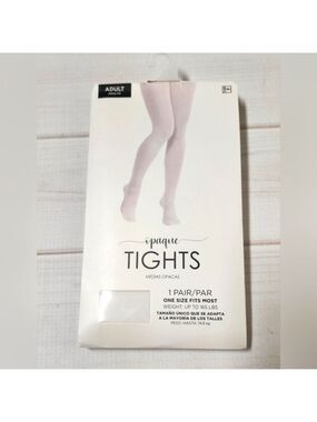 Suit Yourself Costume Co. Adult Opaque White Tights - New In Package
